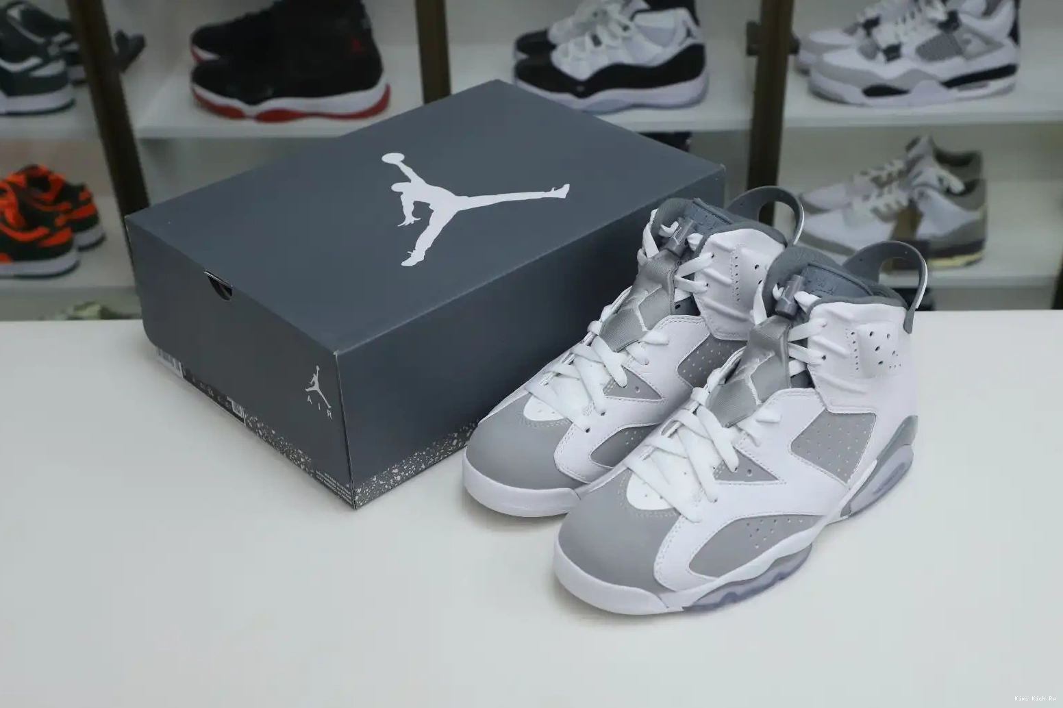 JORDAN 6 COOL GREY AIR Kimikick 0731